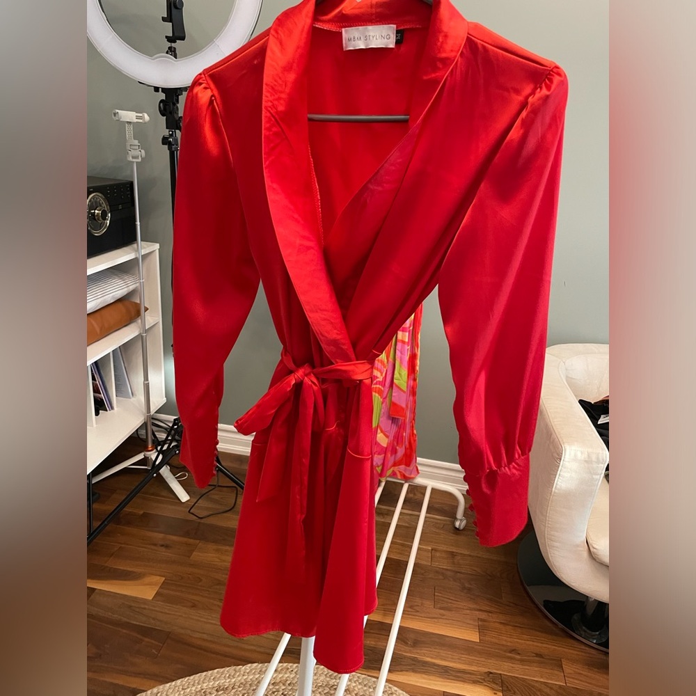 Red hot dress